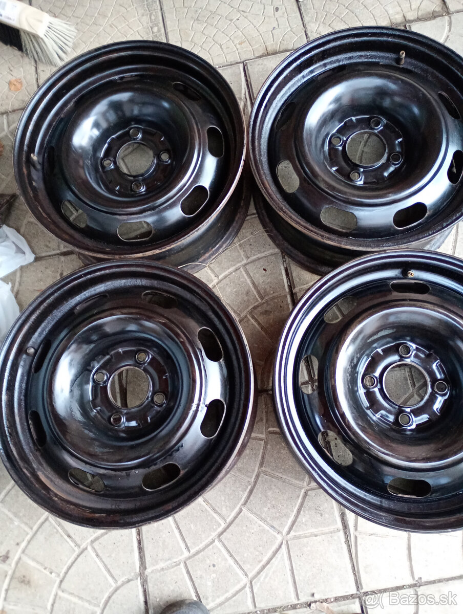Plechove disky 4x108 r15