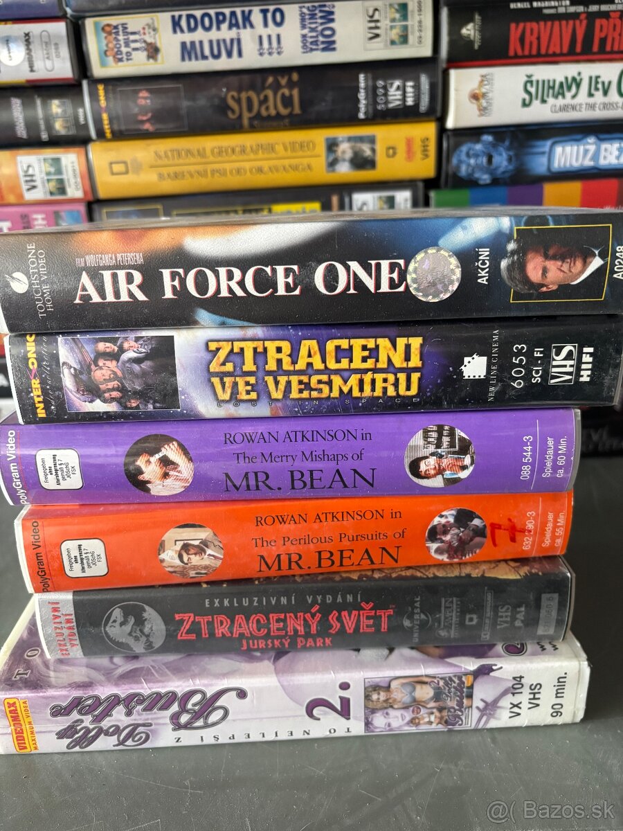 VHS Kazety Originál