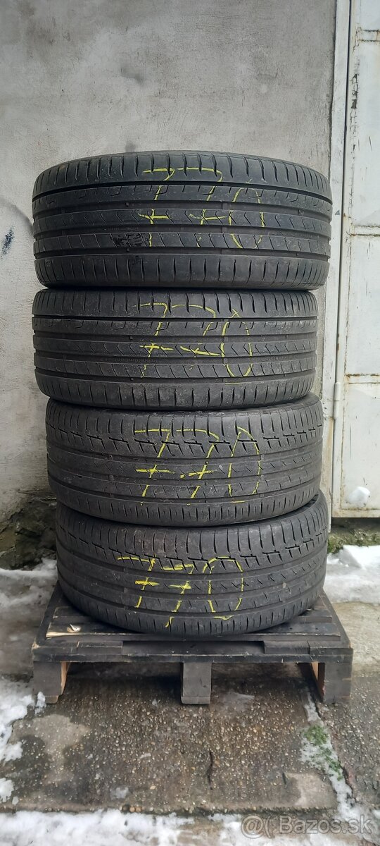 Predam 4ks letnych pneu 245/45 r18