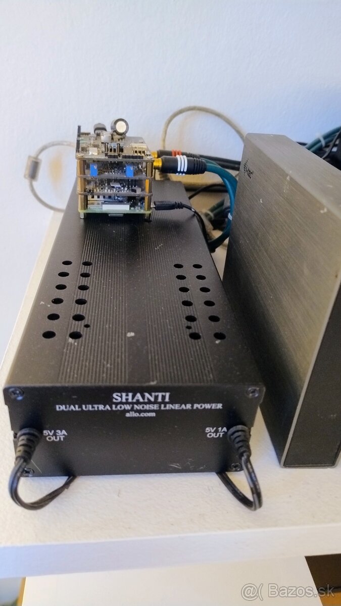 DAC Katana + USB zdroj Shanti