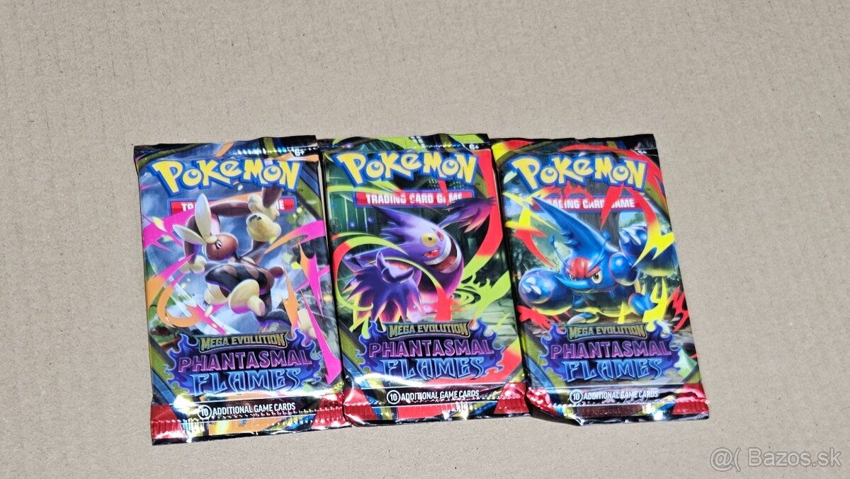 Pokemon mega evolution phantasmal flames 3x