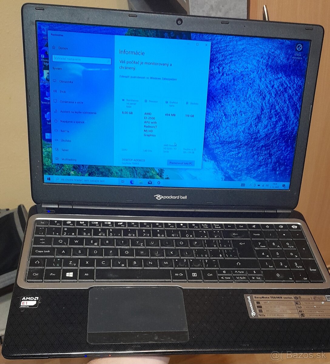 Packard Bell - 15,6"