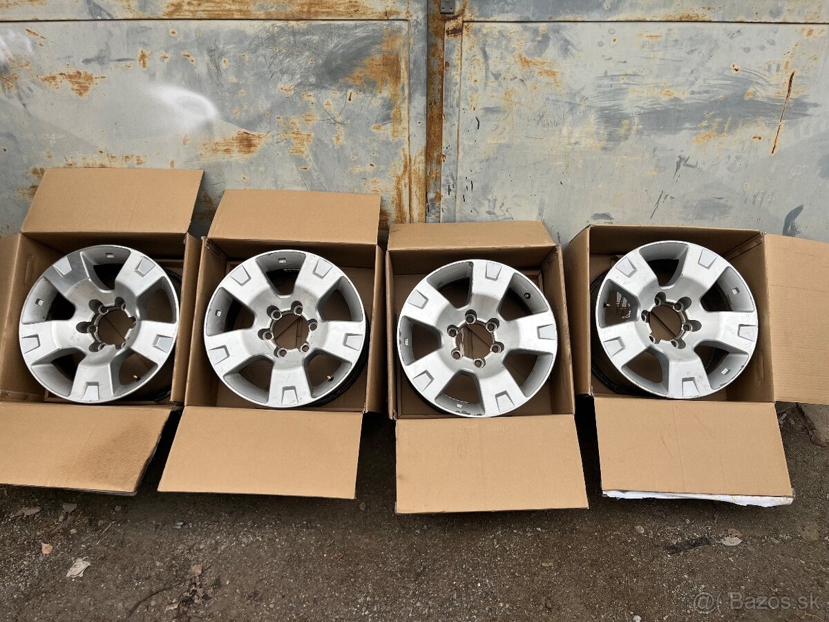 Disky Nissan Patrol Y61 GU4 5ks 17" rozteč 6x139,7