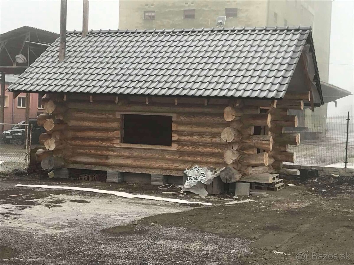 Predám drevenicu z guľačov