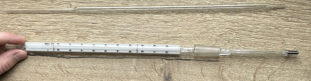 Sklenené PIPETY