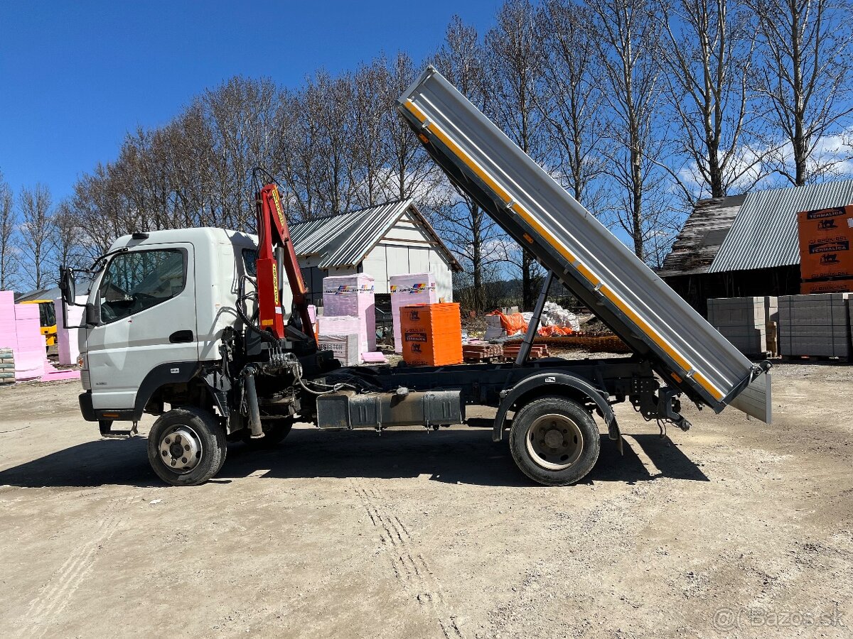 Predám sklapac s hydraulickou rukov canter 4x4