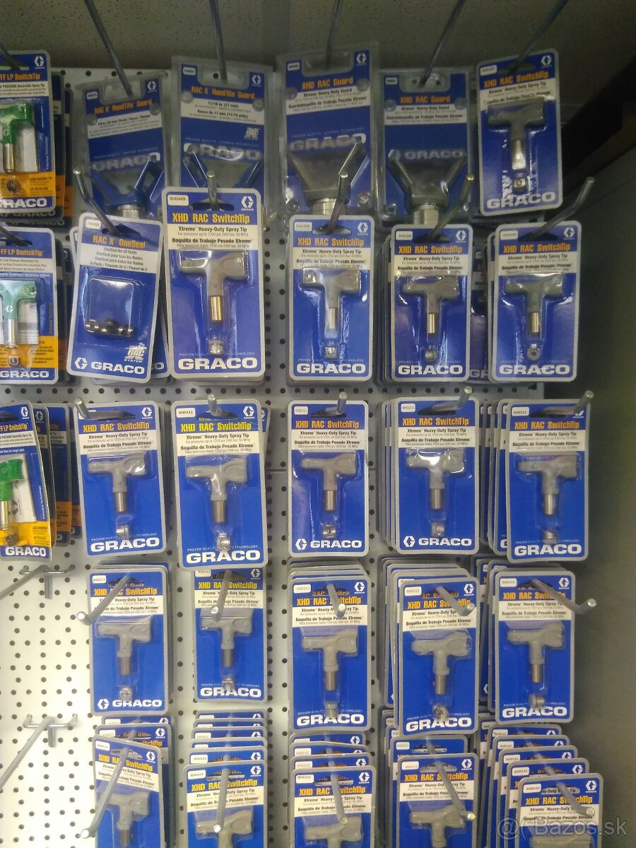 GRACO náhradné striekacie trysky