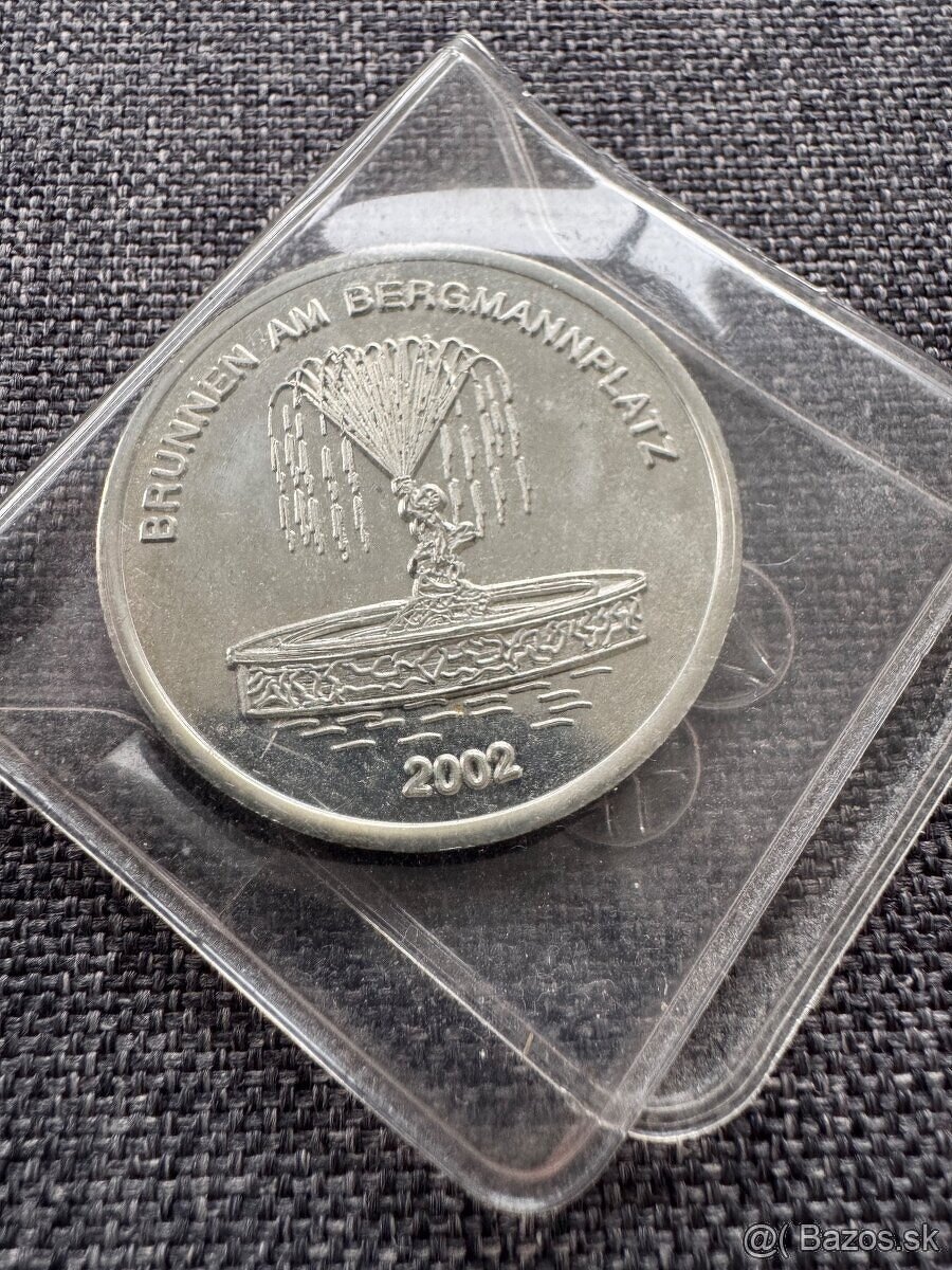 Strieborná pamätná minca NEMECKO 2002