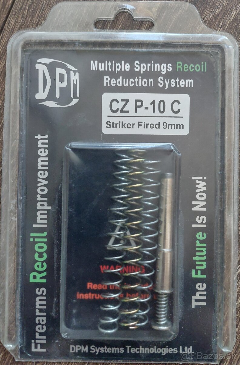 DPM CZ P10 set pružín s vodiacou tyčkou