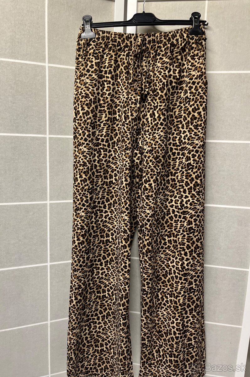 Leopard nohavice