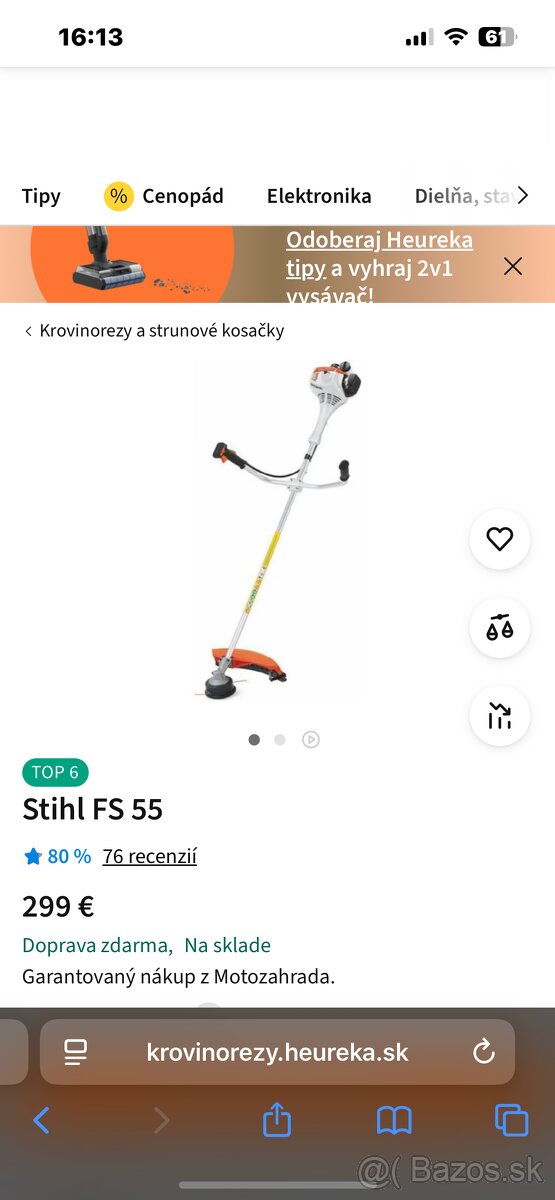 Krovinorez STIHL FS 55