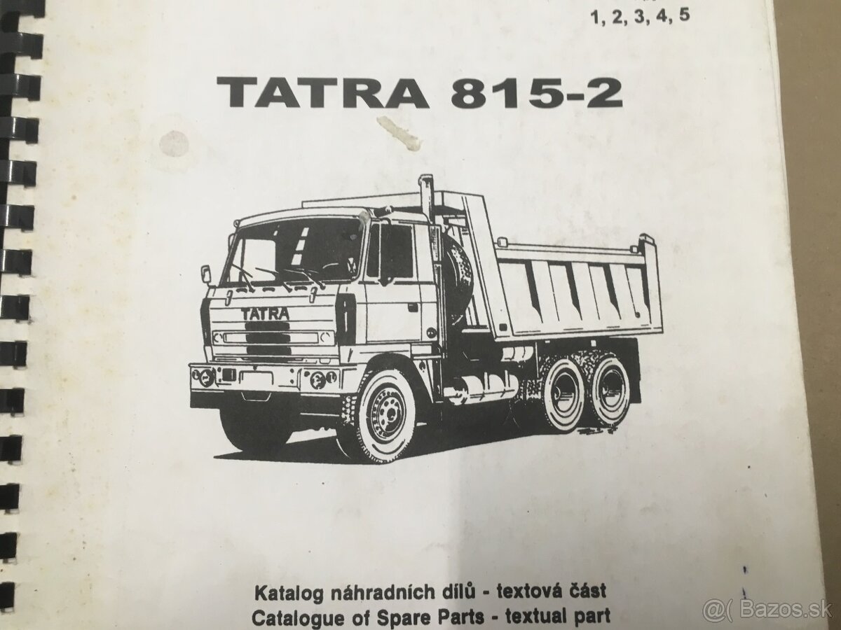 Katalogy náhradných dielov TATRA - AVIA