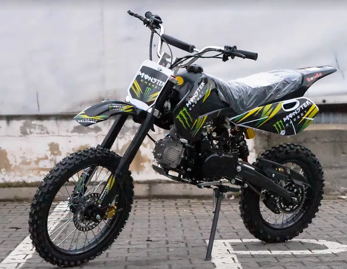 Predám pitbike BS 125ccm EL Big Frame - NOVÉ+ZÁRUKA