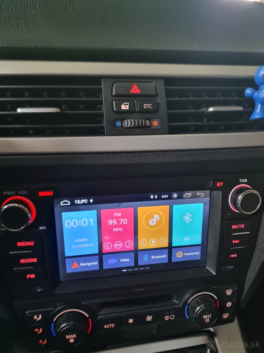 2 din autorádio bmw e90