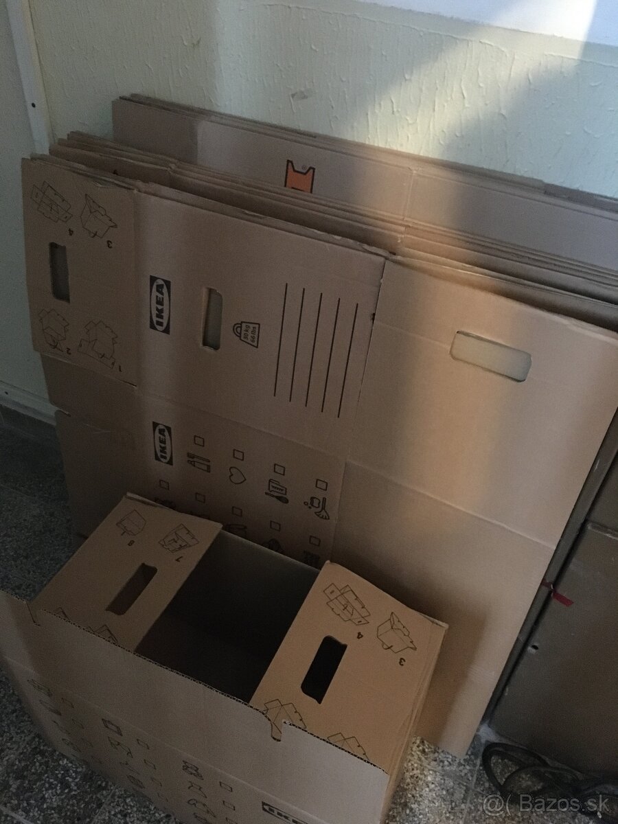 Škatule krabice na sťahovanie Ikea/OBI 15 ks