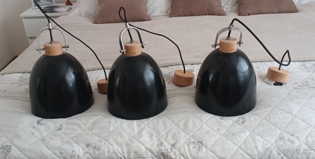 Závesné lampy 3ks