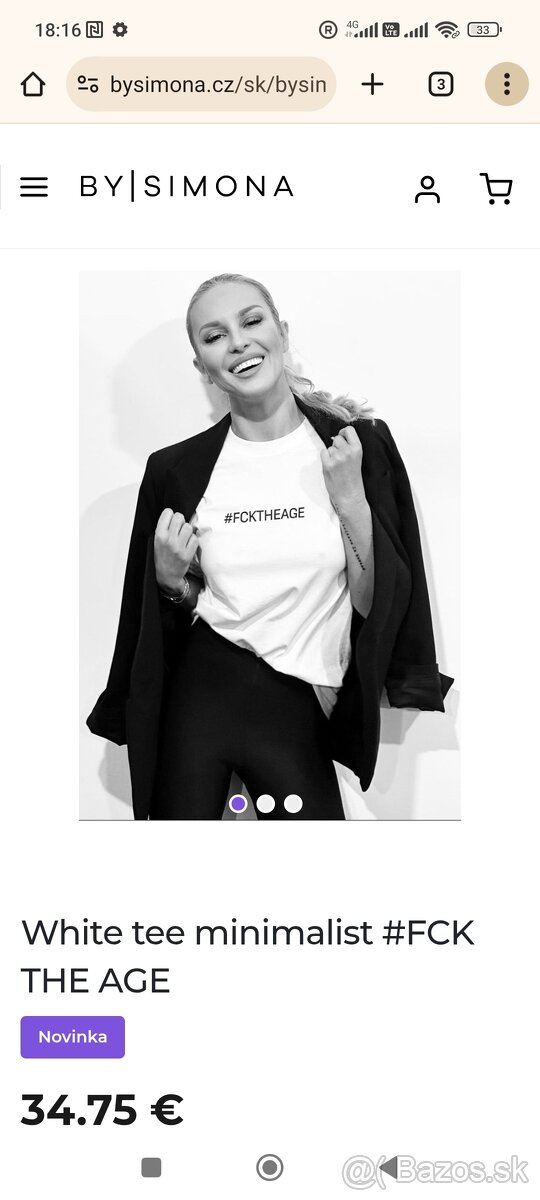T-shirt By Simona Krainova