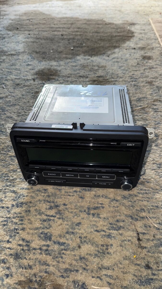 RCD 310 autorádio- VW,Škoda, Seat
