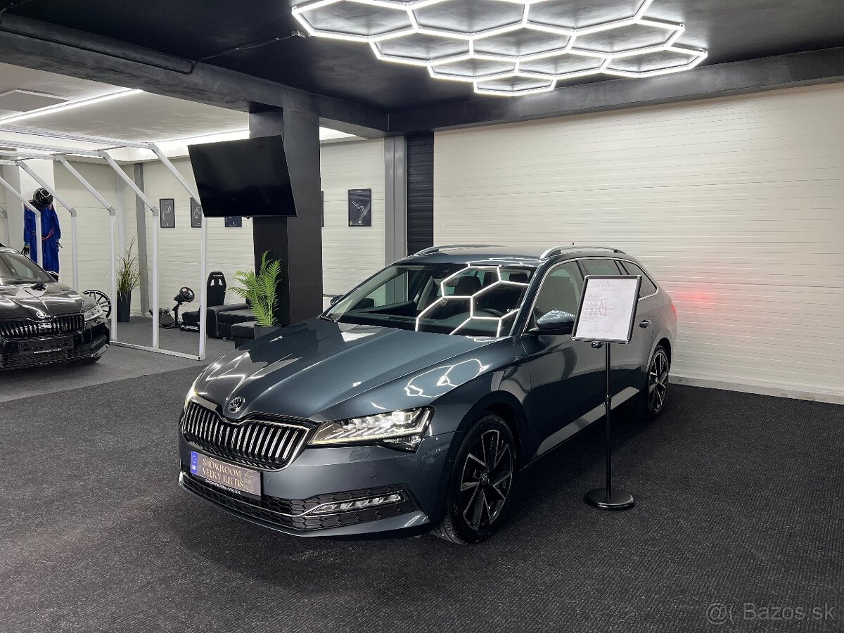 Škoda Superb 2.0tdi 110kw dsg 11/2021 alcantara 1.majiteľ