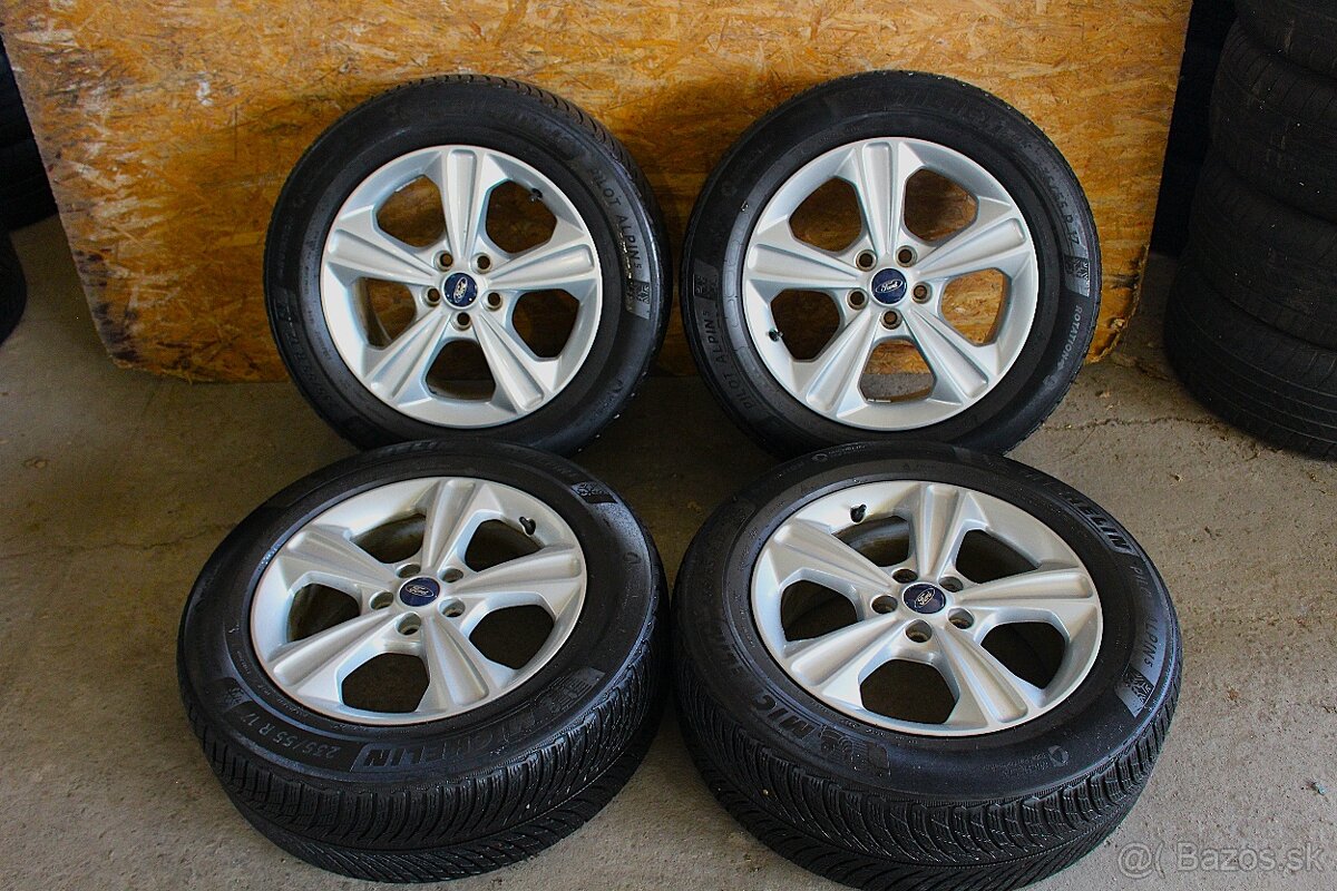 17".. 5x108...FORD KUGA..OEM-DIEL./PEVNOSTNE/..ZIMNA...SADA