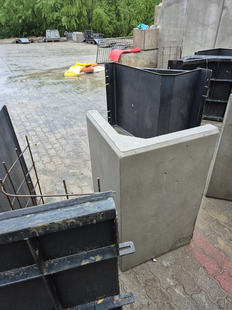 Betónové logo kocky