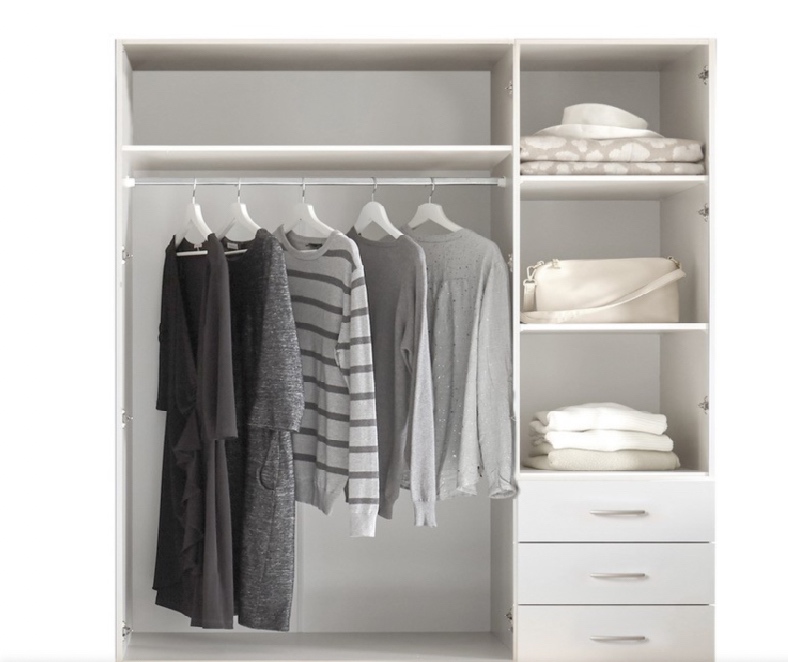 Biela satnikova skrina