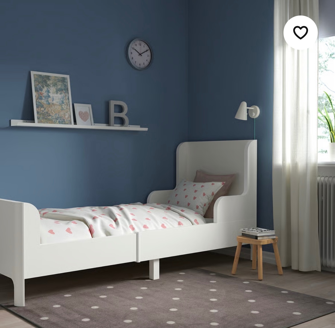 Detská rastúca postel ikea