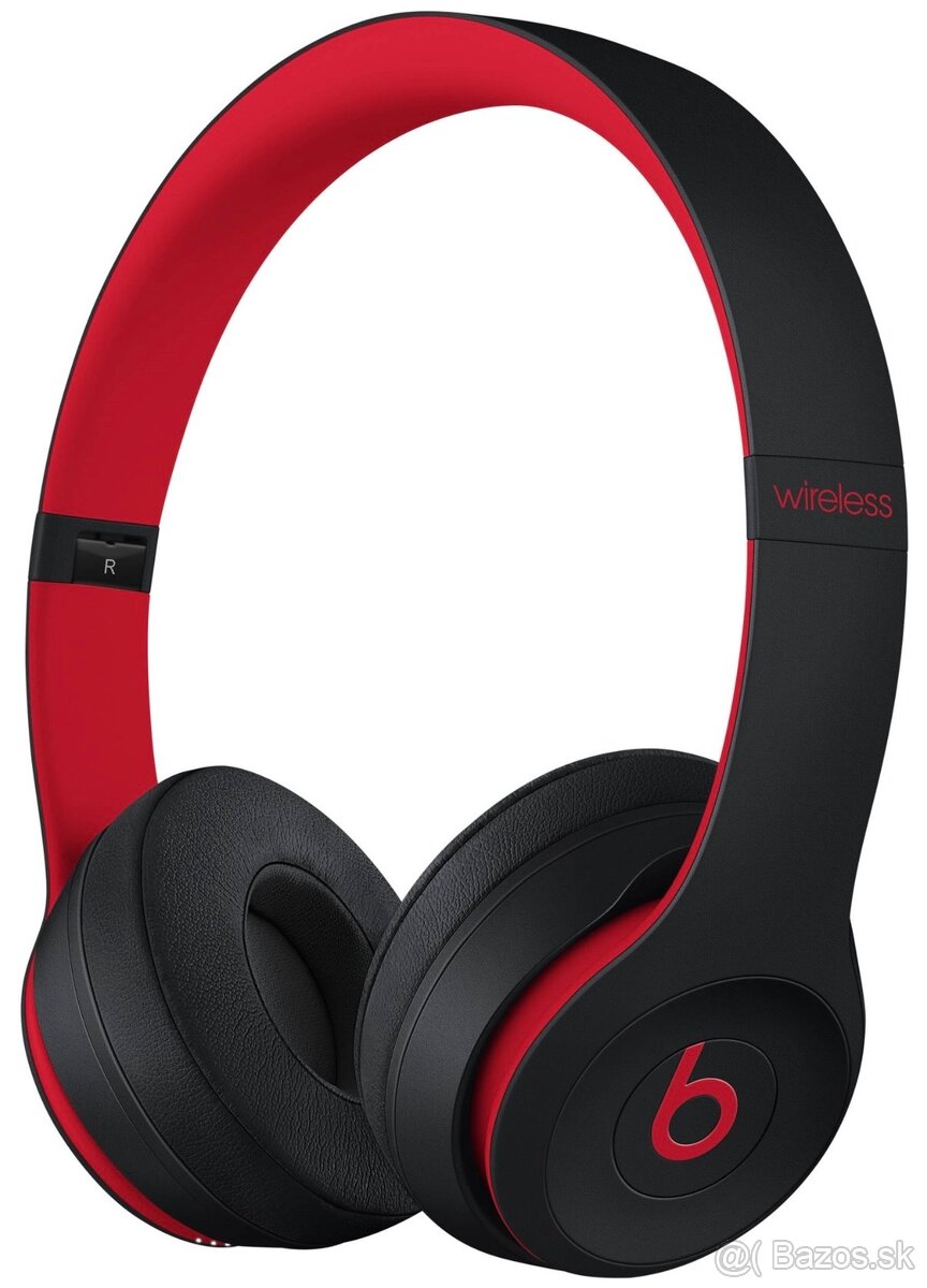 Slúchadlá Beats Solo3 Wireless - vyvzdorované čierno/červené
