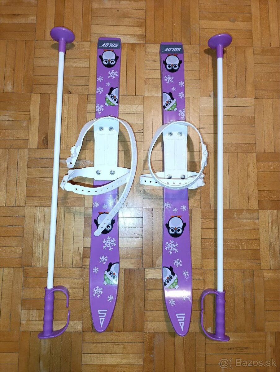 DETSKÉ LYŽE S PALICAMI