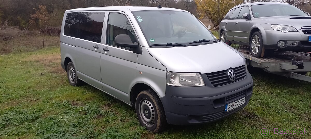 Vw transporter t5 caravelle 2,5 tdi 2009
