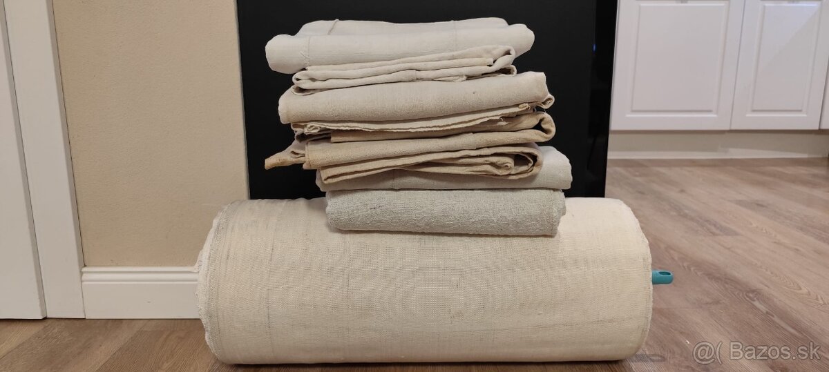 Ľanove alebo konopné plátno