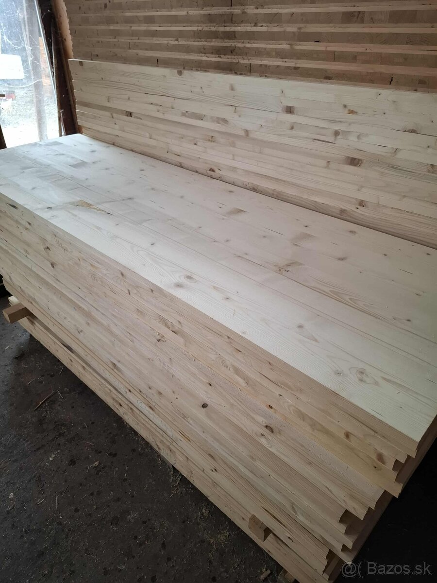 Škarovka , Smrekové lepene dosky.