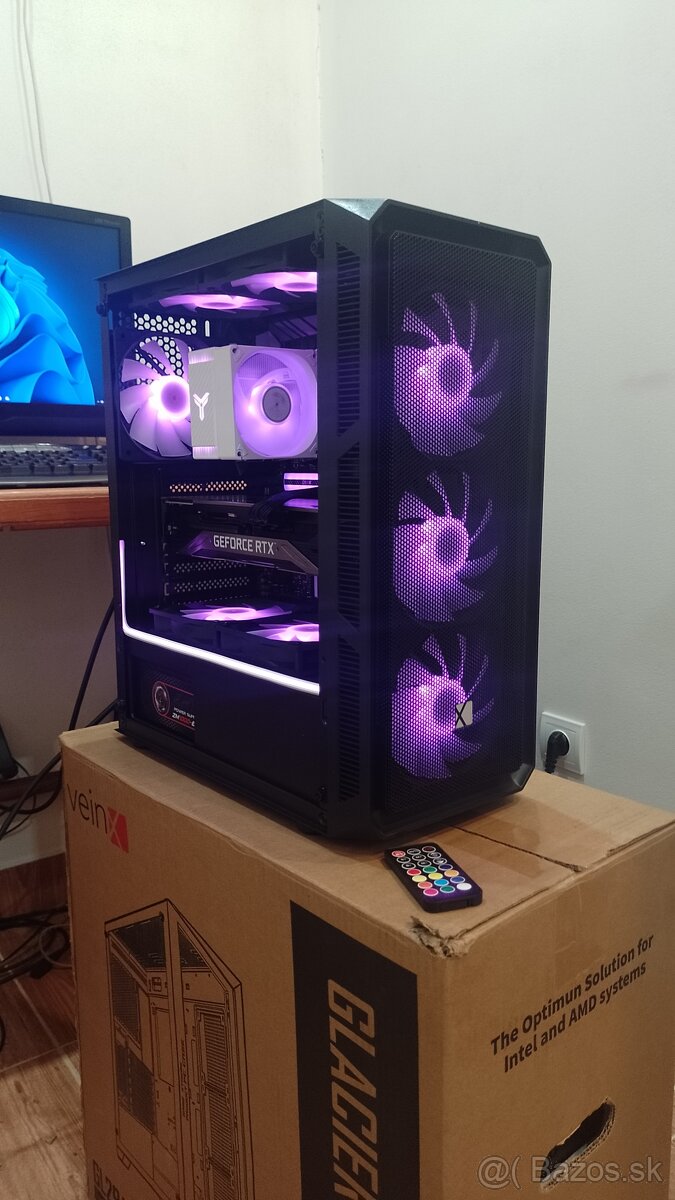 TOP zostava s RTX 3080, Ryzen 7, 32GB RAM,1000W. Windows 11