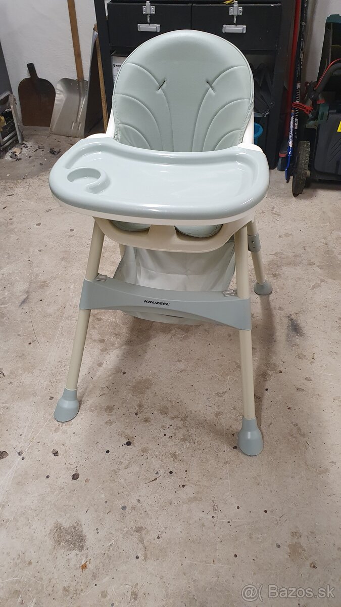 jedálenská stolička 3v1