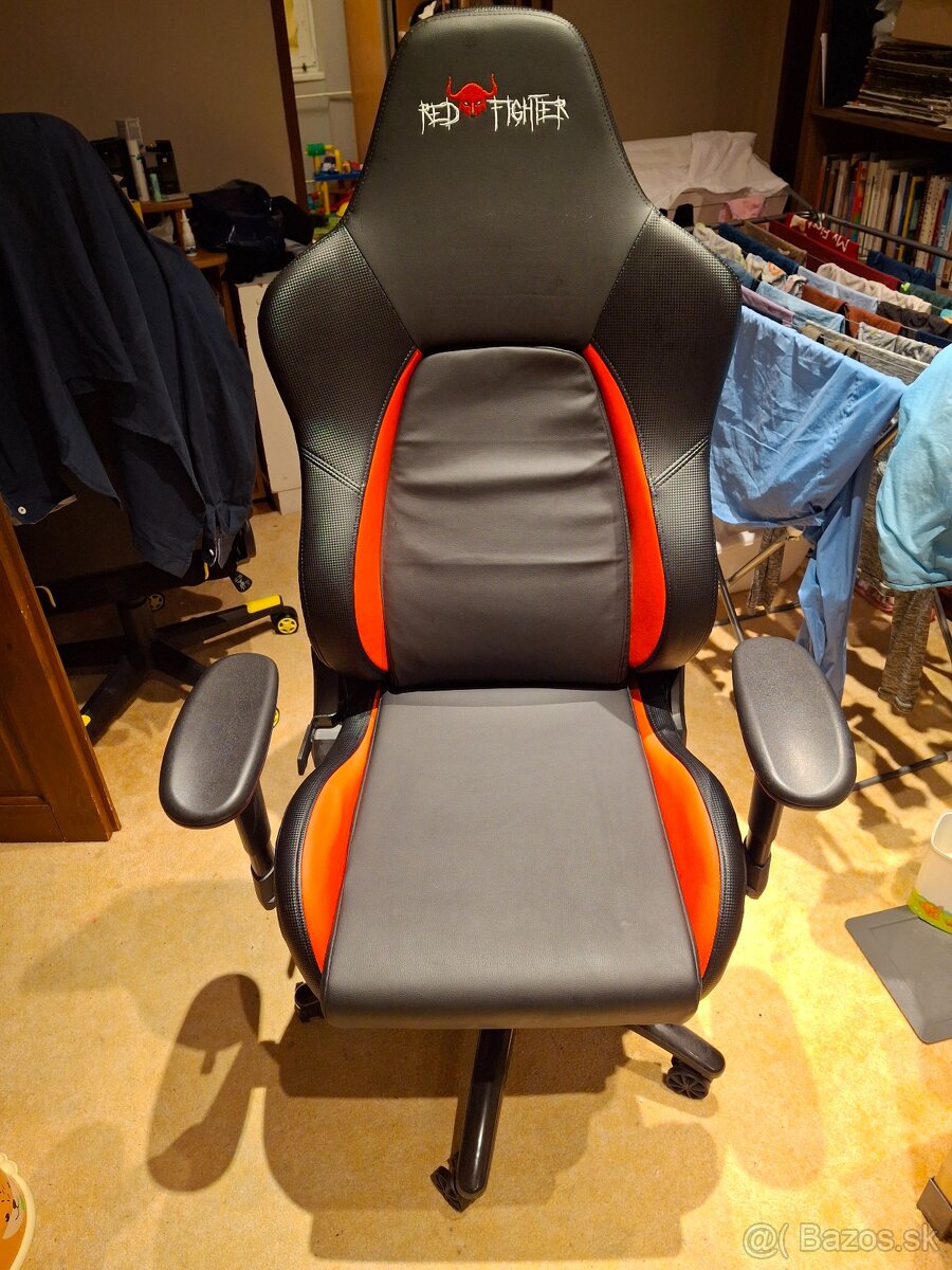 Herná stolička Red Fighter C2