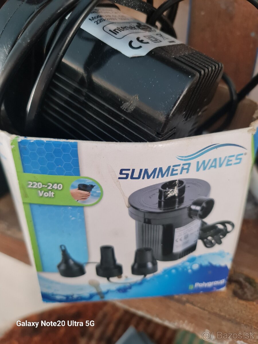 Elektrická kompresorova pumpa