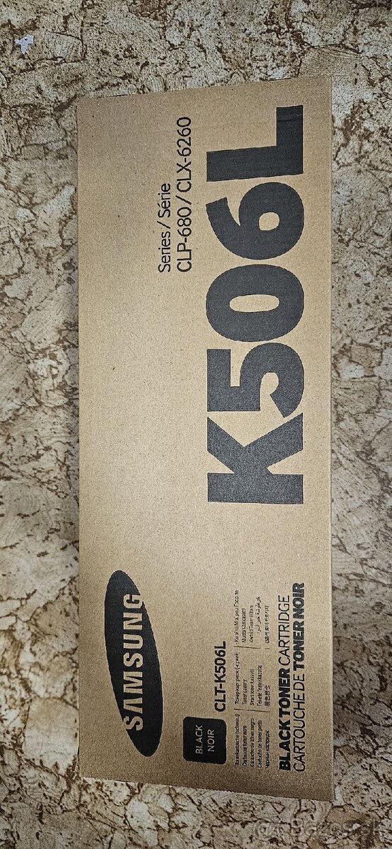 Original Samsung K506L čierny toner