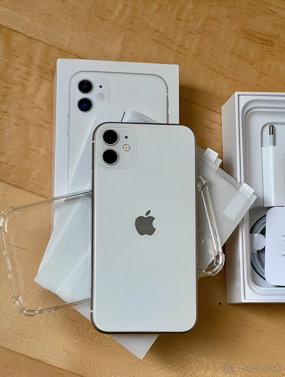 iPhone 11 White BATERIE 100% TOP