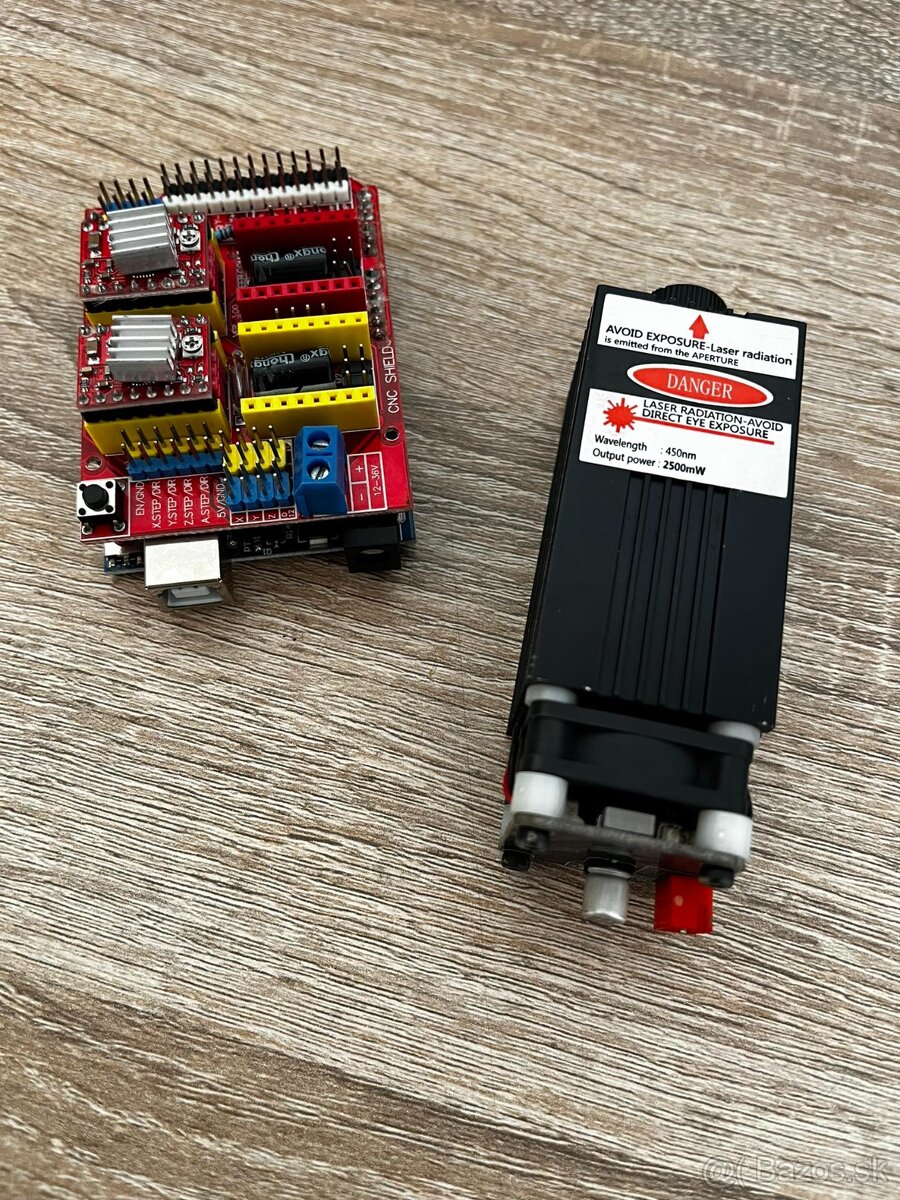 Laserový modul 2500 mW