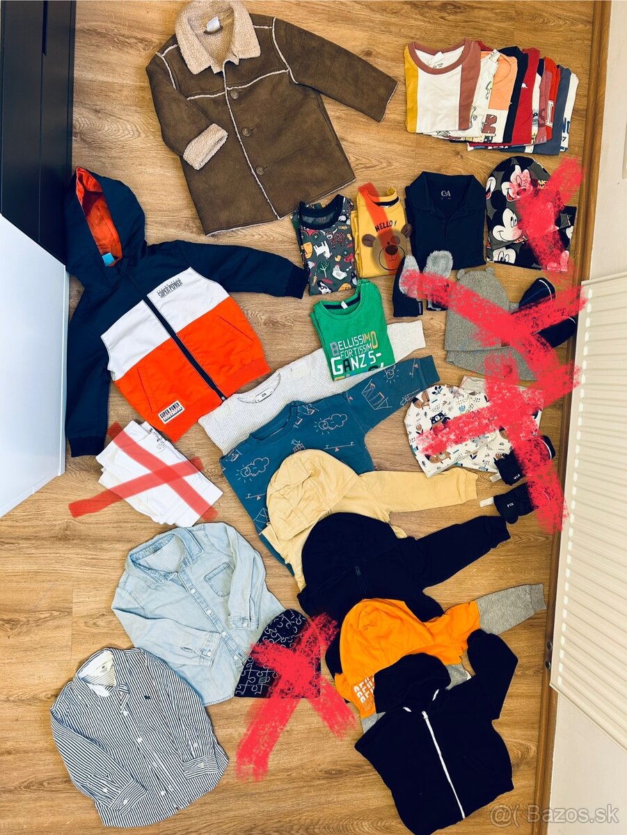 Balík oblečenia pre chlapca 98/104