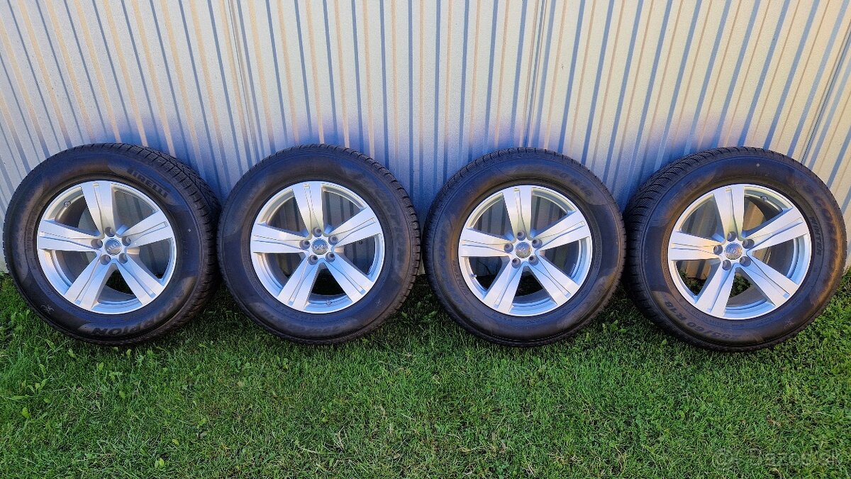 Zimná sada kolies originál Audi Q7, 5x112 R18 + pneu