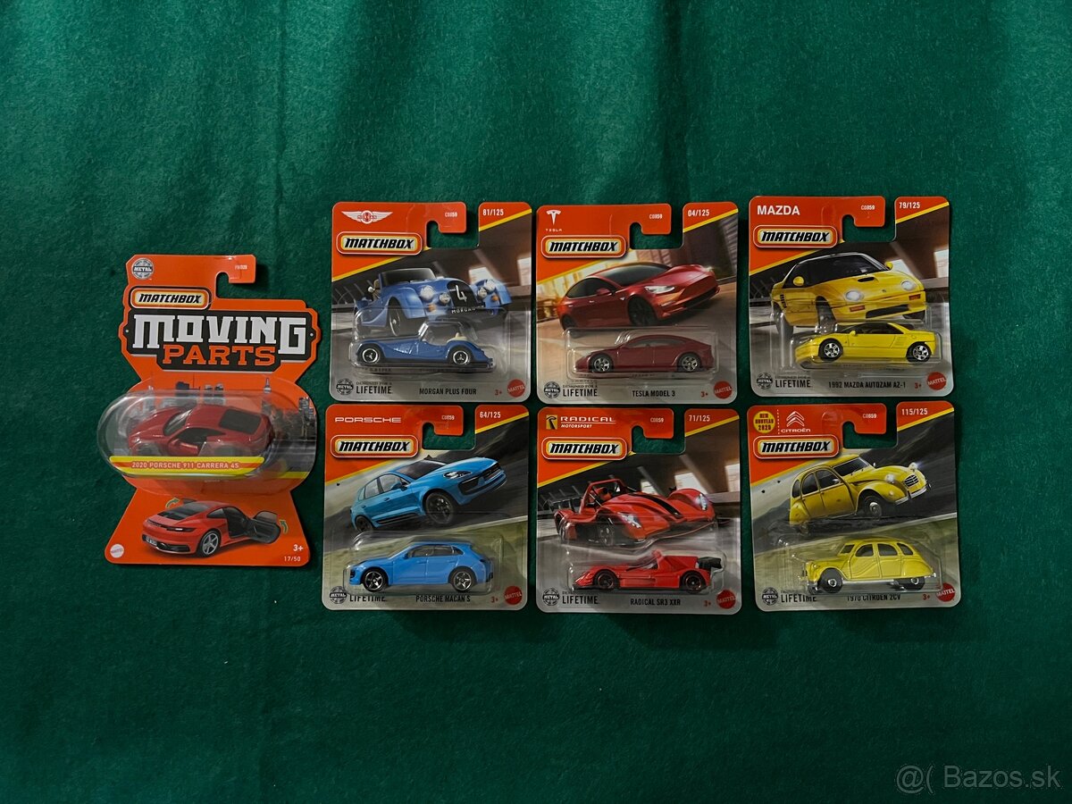 Matchbox - moving parts a mainline