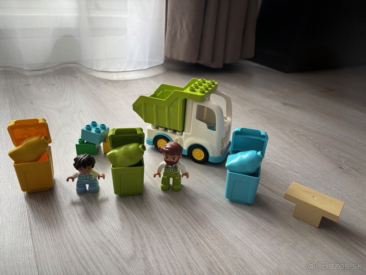 Lego Duplo Smetiarske auto a recyklovanie 10945
