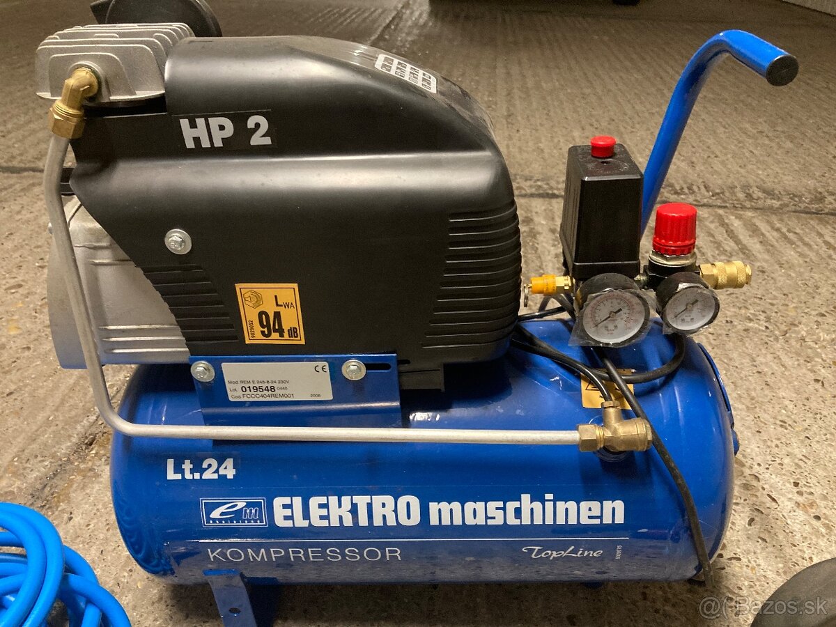 ELEKTRO maschinen 24 L kompresor
