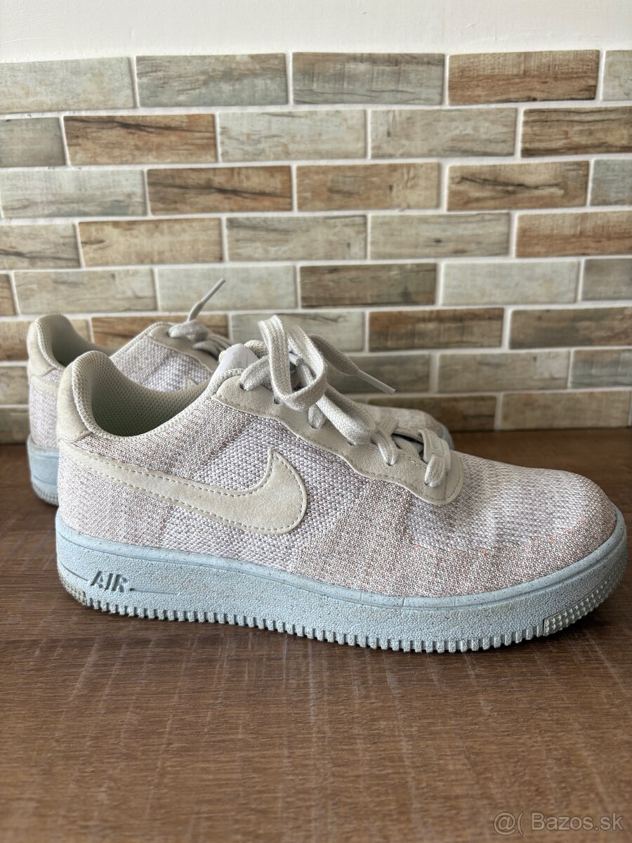 Tenisky Nike Sneakersy AF1 Crater Flyknit (GS) DH3375 101 Si