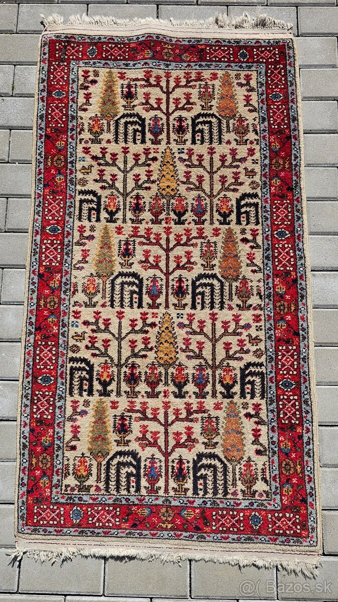 Perzský vlnený koberec Tabriz