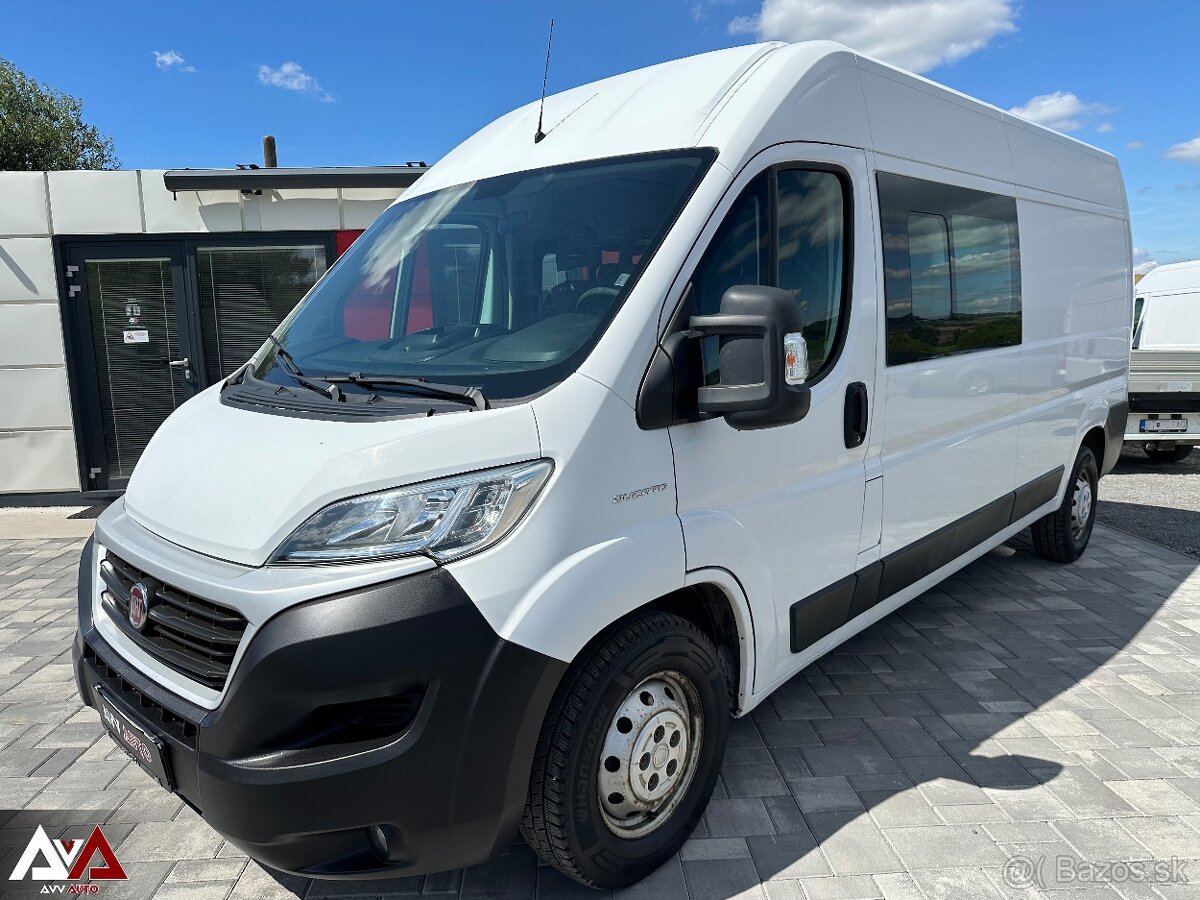 Fiat Ducato 2.3 MultiJet L3H2 3,5t, 7 miestne, 81 210km, SR