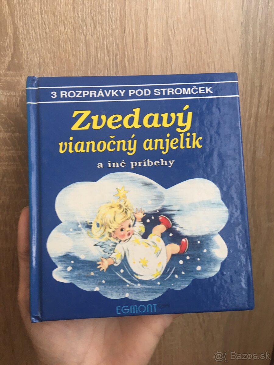 Vianočná kniha Zvedavý vianočný anjelik