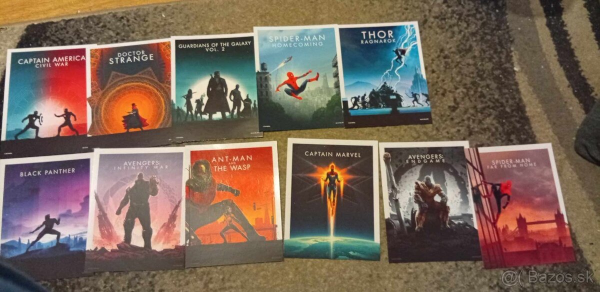 Predám mini MARVEL plagaty