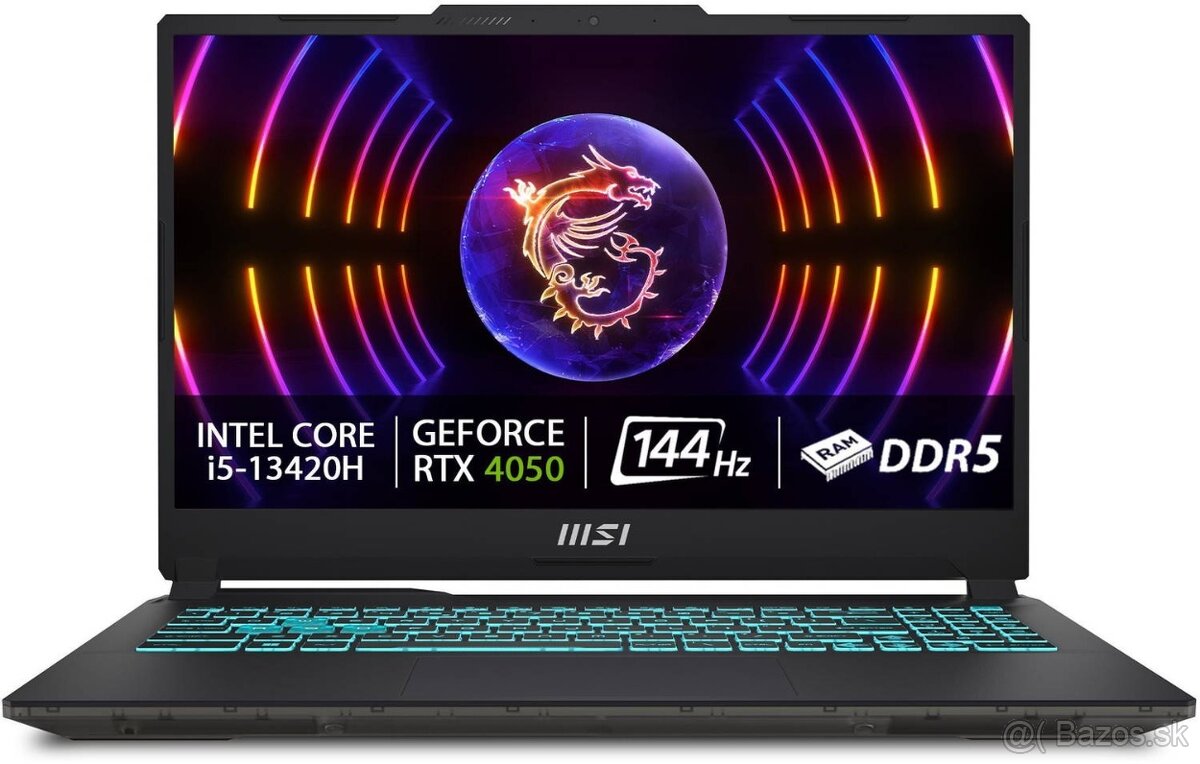 Notebook MSI Cyborg 15 A13VE-1693XCZ